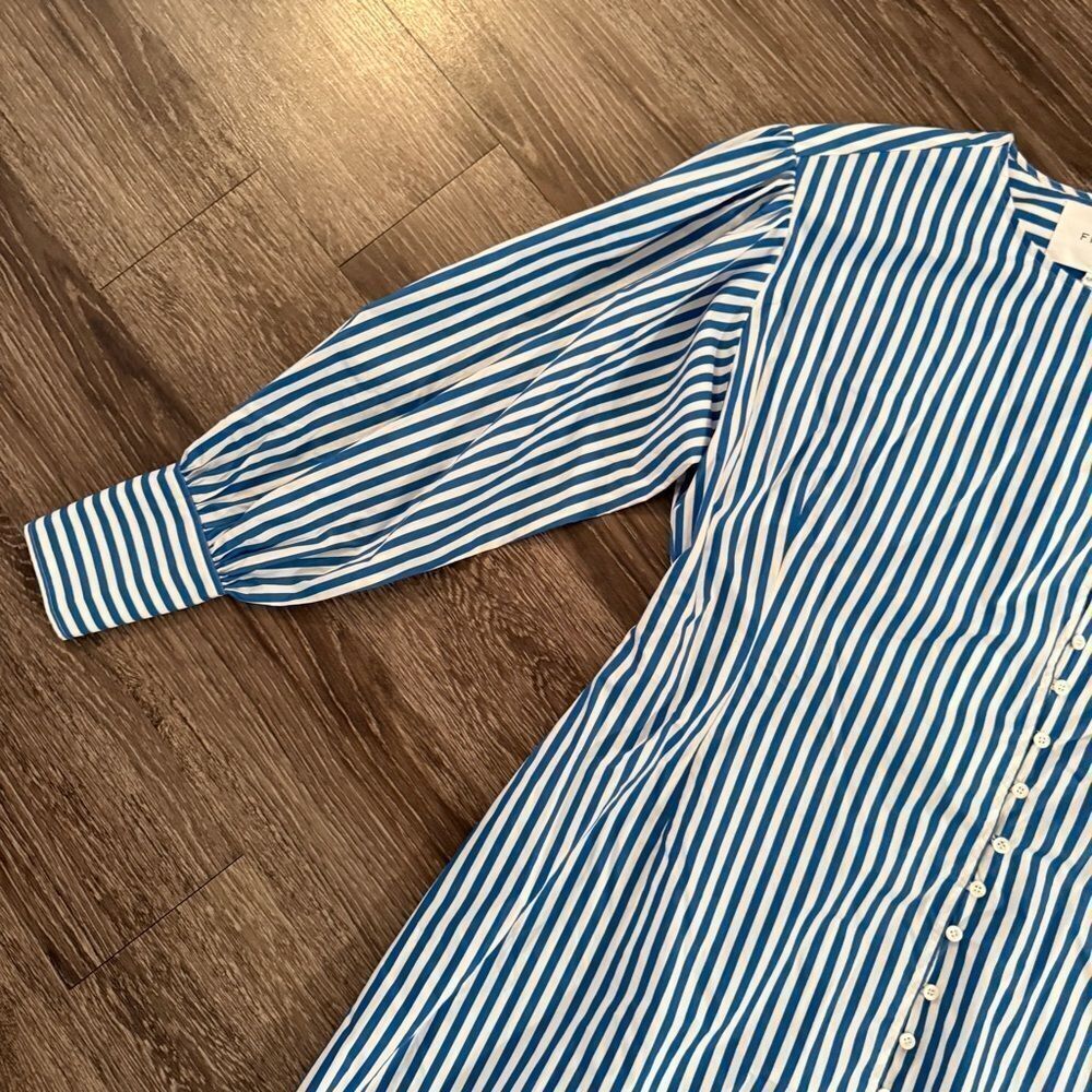 Frame Jet Stream Button Detail Dress - Picture 4 of 10
